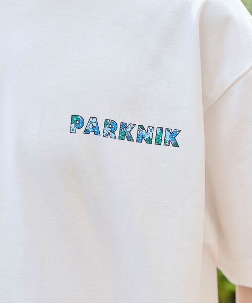 coen（コーエン）の「＜Parknik＞ロゴプリントTシャツ（Tシャツ/カットソー・メンズ・ダークグリーン/ホワイト/ダークブラウン・M/L/XL）」の7枚目の写真
