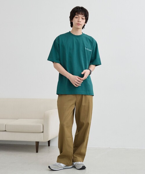 coen（コーエン）の「＜Parknik＞ロゴプリントTシャツ（Tシャツ/カットソー・メンズ・ダークグリーン/ホワイト/ダークブラウン・M/L/XL）」の10枚目の写真