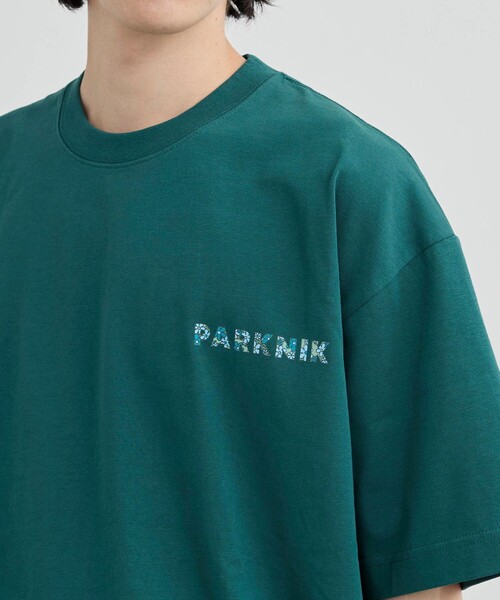 coen（コーエン）の「＜Parknik＞ロゴプリントTシャツ（Tシャツ/カットソー・メンズ・ダークグリーン/ホワイト/ダークブラウン・M/L/XL）」の11枚目の写真