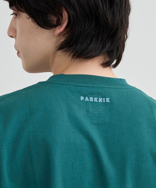coen（コーエン）の「＜Parknik＞ロゴプリントTシャツ（Tシャツ/カットソー・メンズ・ダークグリーン/ホワイト/ダークブラウン・M/L/XL）」の12枚目の写真