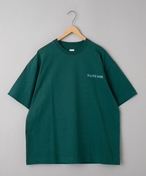 coen（コーエン）の「＜Parknik＞ロゴプリントTシャツ（Tシャツ/カットソー・メンズ・ダークグリーン/ホワイト/ダークブラウン・M/L/XL）」の17枚目の写真
