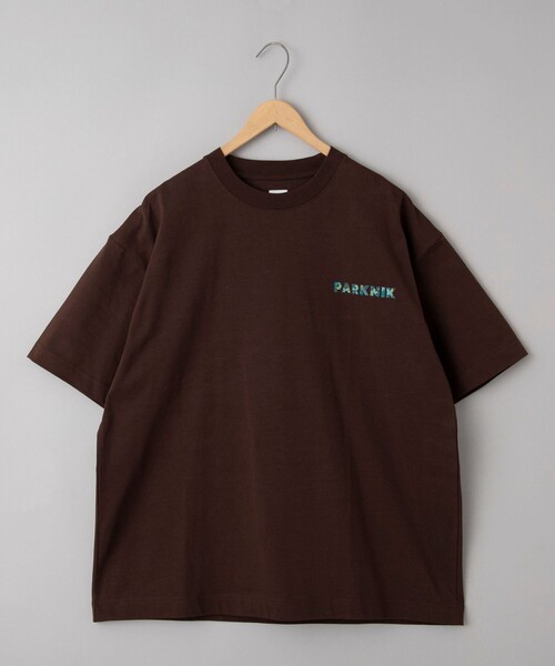 coen（コーエン）の「＜Parknik＞ロゴプリントTシャツ（Tシャツ/カットソー・メンズ・ダークグリーン/ホワイト/ダークブラウン・M/L/XL）」の18枚目の写真