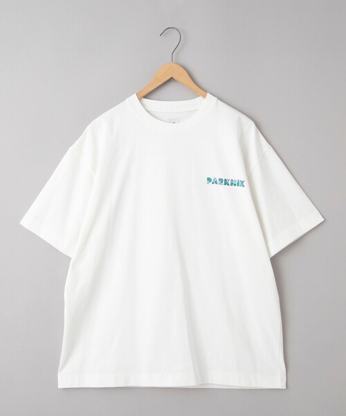 coen（コーエン）の「＜Parknik＞ロゴプリントTシャツ（Tシャツ/カットソー・メンズ・ダークグリーン/ホワイト/ダークブラウン・M/L/XL）」の19枚目の写真