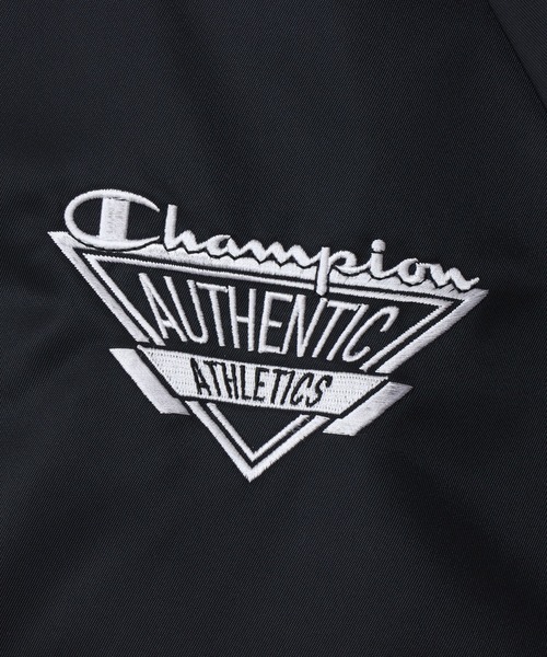 Champion（チャンピオン）の「【Champion/チャンピオン】メンズ アクションスタイル コーチジャケット（その他アウター・メンズ・ネイビー/ダークブラウン/ブラック・MEDIUM/X-LARGE/LARGE）」の4枚目の写真