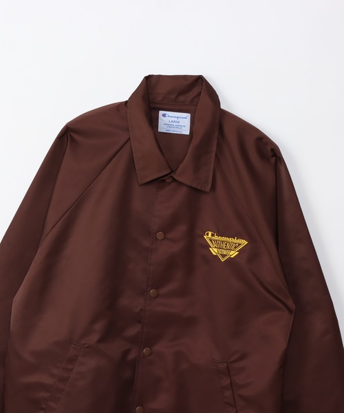Champion（チャンピオン）の「【Champion/チャンピオン】メンズ アクションスタイル コーチジャケット（その他アウター・メンズ・ネイビー/ダークブラウン/ブラック・MEDIUM/X-LARGE/LARGE）」の9枚目の写真