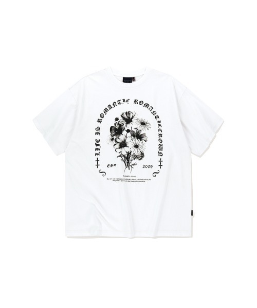 ROMANTIC CROWN★カジュアル WORLD MAP LONG SLEEVE 3色 A'GEM/9 × .kom 『ROMANTIC CROWN/ロマンティック クラウン