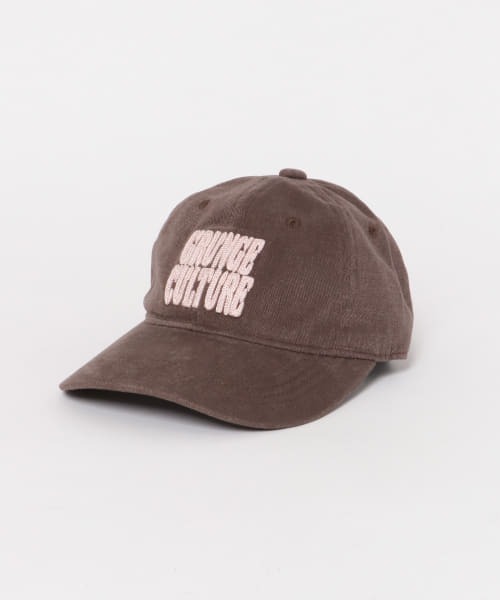 KBF(ケイビーエフ)の「プランプチェーンステッチCAP(キャップ・レディース・アイボリー/グリーン/ブラウン・ONE)」の14枚目の写真