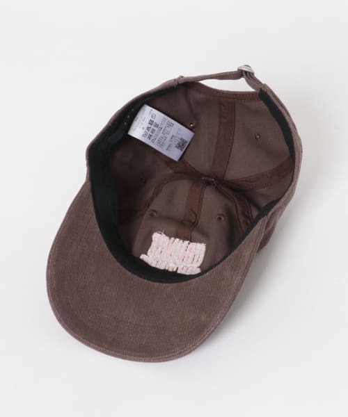 KBF(ケイビーエフ)の「プランプチェーンステッチCAP(キャップ・レディース・アイボリー/グリーン/ブラウン・ONE)」の16枚目の写真