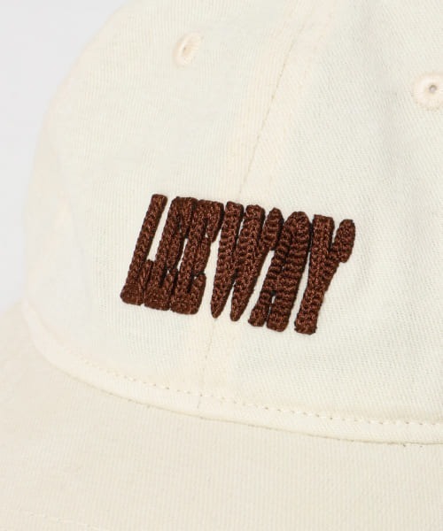 KBF(ケイビーエフ)の「プランプチェーンステッチCAP(キャップ・レディース・アイボリー/グリーン/ブラウン・ONE)」の17枚目の写真