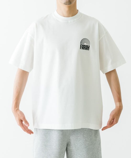 FARAH　Graphic T-shirts“Record” セール】FARAH Graphic T-shirts“Record”（Tシャツ/カットソー