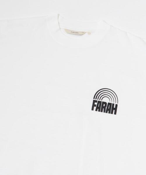 FARAH（ファーラー）の「FARAH　Graphic T-shirts“Record”（Tシャツ/カットソー・メンズ・グレー/ブラック/ホワイト・MEDIUM/LARGE/X-LARGE）」の8枚目の写真