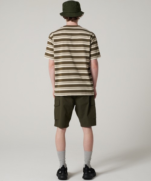 Eddie Bauer（エディーバウアー）の「ランダムボーダー 半袖 Tシャツ（Tシャツ/カットソー・メンズ・ブラック系/ベージュ系/カーキ系・M/XXL/XL/L）」の8枚目の写真