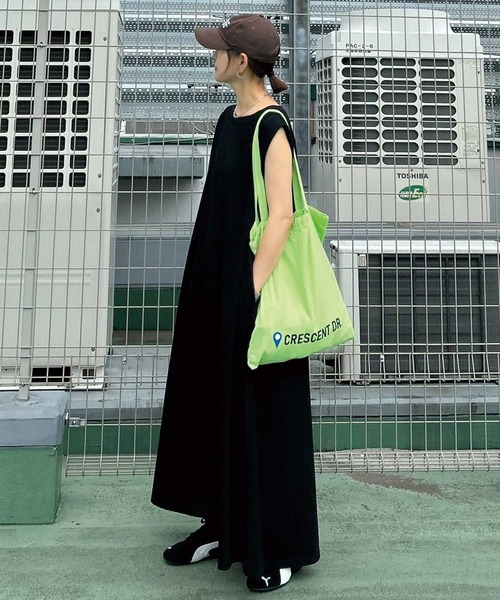 CORNERS by KR（コーナーズバイケーアール）の「【CORNERS by KR】タックロングワンピース（ワンピース・レディース・カーキ/ブラウン/ブラック・L/M）」の19枚目の写真