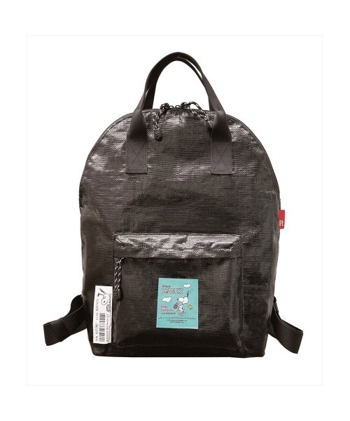 ROOTOTE（ルートート）の「IP.セオルー.Peanuts-9F（バックパック/リュック・レディース・ブラック/シルバー/チェック/ブルー・FREE）」の2枚目の写真