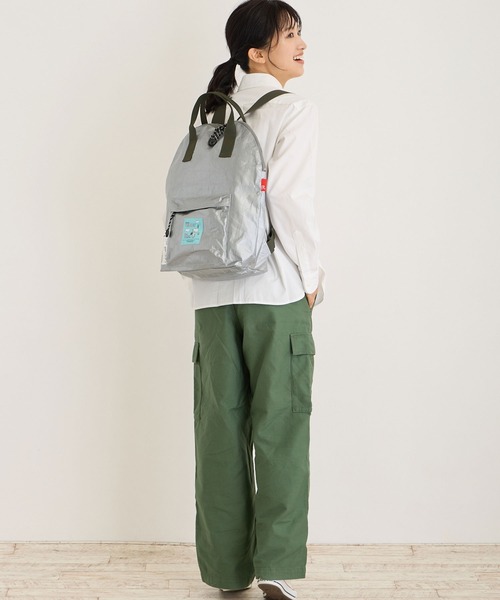 ROOTOTE（ルートート）の「IP.セオルー.Peanuts-9F（バックパック/リュック・レディース・ブラック/シルバー/チェック/ブルー・FREE）」の7枚目の写真