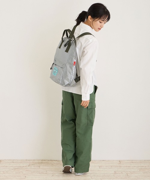 ROOTOTE（ルートート）の「IP.セオルー.Peanuts-9F（バックパック/リュック・レディース・ブラック/シルバー/チェック/ブルー・FREE）」の8枚目の写真