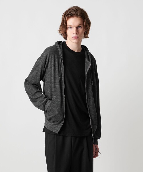UNITED ARROWS & SONS（ユナイテッドアローズアンドサンズ）の「＜UNITED ARROWS & SONS by MASAKI KAWASE＞ W/P WFL ZIP HOODIE/フーディ（パーカー・メンズ・ライトグレー/ダークグレー/ブラック・XL/L/M）」の10枚目の写真