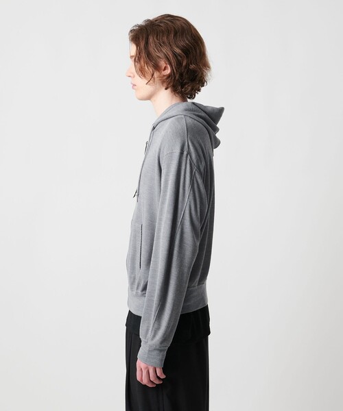 UNITED ARROWS & SONS（ユナイテッドアローズアンドサンズ）の「＜UNITED ARROWS & SONS by MASAKI KAWASE＞ W/P WFL ZIP HOODIE/フーディ（パーカー・メンズ・ライトグレー/ダークグレー/ブラック・XL/L/M）」の13枚目の写真