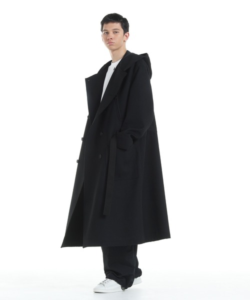 セール】Y-3 BONDED MELTON COAT（ダウンジャケット/コート）｜Y-3