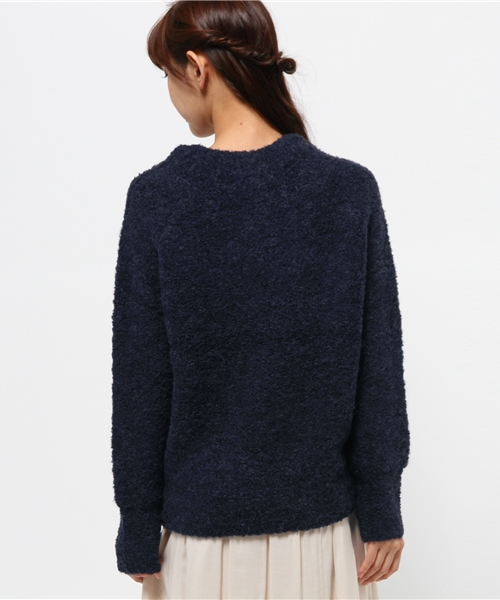 RIVE DROITE（リヴドロワ）の「ループヤーンニット（ニット/セーター・レディース・ネイビー/チャコールグレー・FREE）」の5枚目の写真