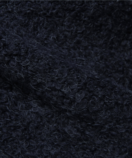 RIVE DROITE（リヴドロワ）の「ループヤーンニット（ニット/セーター・レディース・ネイビー/チャコールグレー・FREE）」の9枚目の写真