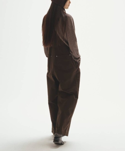 TODAYFUL（トゥデイフル）の「TODAYFUL Frontzip Twill Salopette