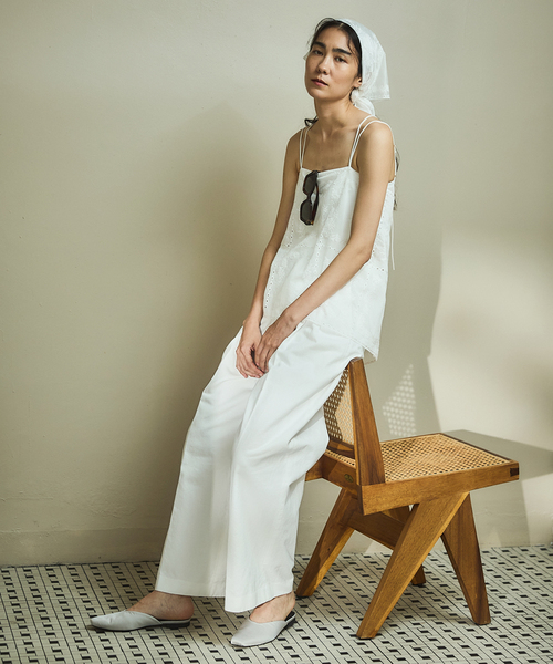 IENA（イエナ）の「レーススカーフ（バンダナ/スカーフ・レディース・ホワイト・FREE）」の15枚目の写真