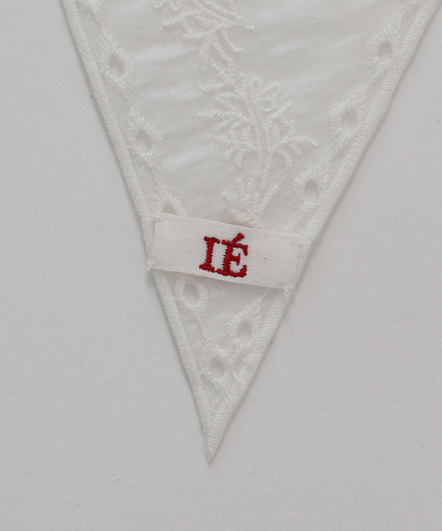 IENA（イエナ）の「レーススカーフ（バンダナ/スカーフ・レディース・ホワイト・FREE）」の3枚目の写真