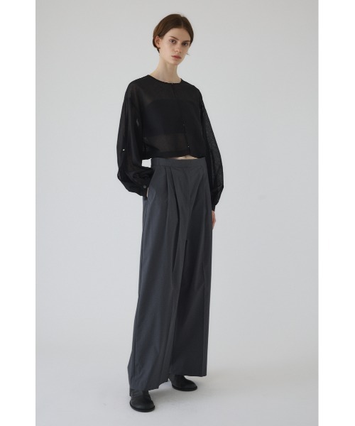 Open sleeve sheer SH オープンスリーブシアーシャツ（シャツ
