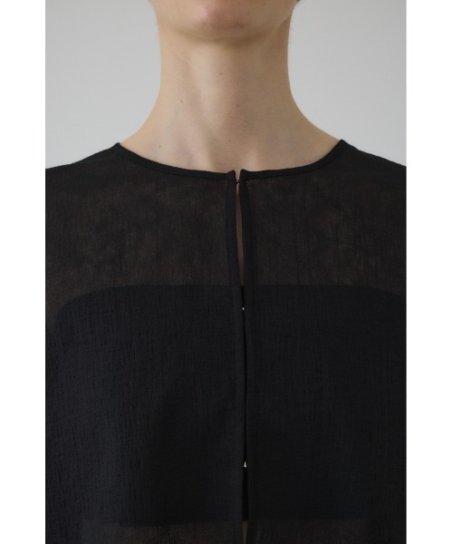 RIM.ARK(リムアーク)の「Open sleeve sheer SH オープンスリーブシアーシャツ(シャツ/ブラウス・レディース・ホワイト/ライトブルー/ブラック・FREE)」の15枚目の写真