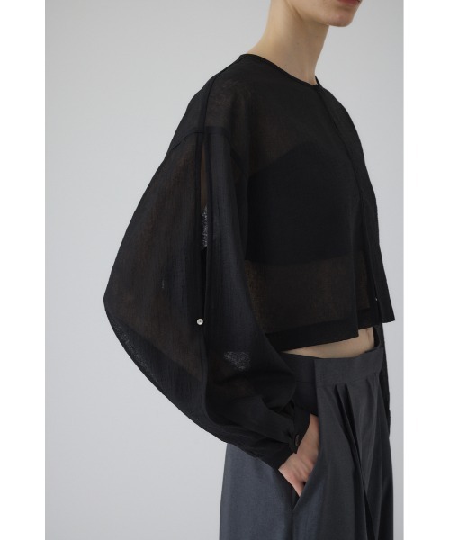 RIM.ARK（リムアーク）の「Open sleeve sheer SH オープン