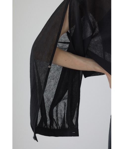 トップス RIM.ARK Open sleeve sheer SH RIM.ARK | Open sleeve sheer SH (SHIRTS & BLOUSES ) |RIM.ARK