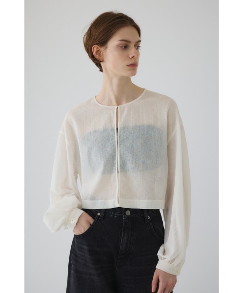 RIM.ARK（リムアーク）の「Open sleeve sheer SH オープン