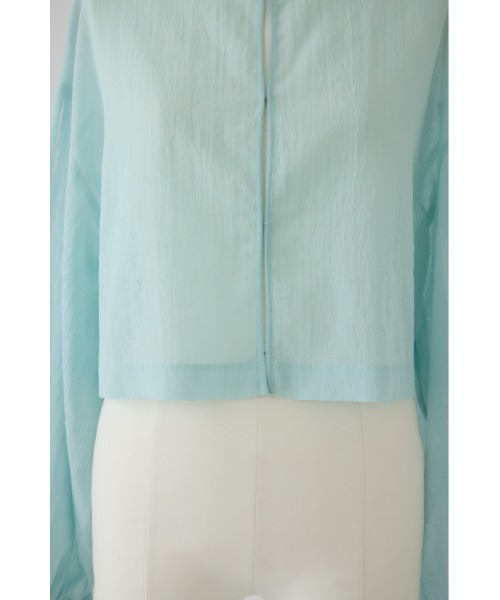 Open sleeve sheer SH オープンスリーブシアーシャツ（シャツ