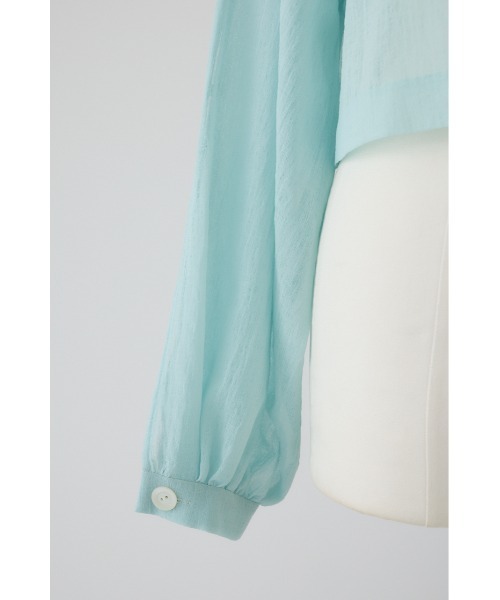 Open sleeve sheer SH オープンスリーブシアーシャツ（シャツ