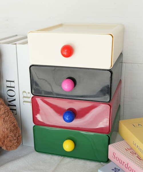 Port / ポート 】 ボタンノブ レトロドロワー / 引き出し 収納 #（収納