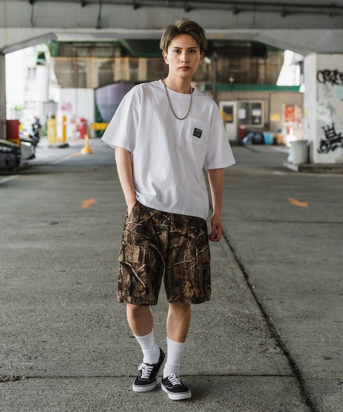 improves（インプローブス）の「ツイル 総柄 カーゴショーツ（カーゴパンツ・メンズ・カーキ・X-LARGE/LARGE/MEDIUM/SMALL）」の4枚目の写真