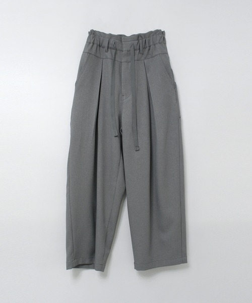 R4366 ウールライクなコックさんのスラックスパンツ 