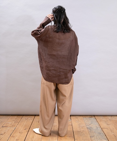 URCH RNA(アーチ アールエヌエー)の「R4366 ウールライクなコックさんのスラックスパンツ(その他パンツ・レディース・グレー/グリーン/ベージュ系その他・FREE)」の20枚目の写真