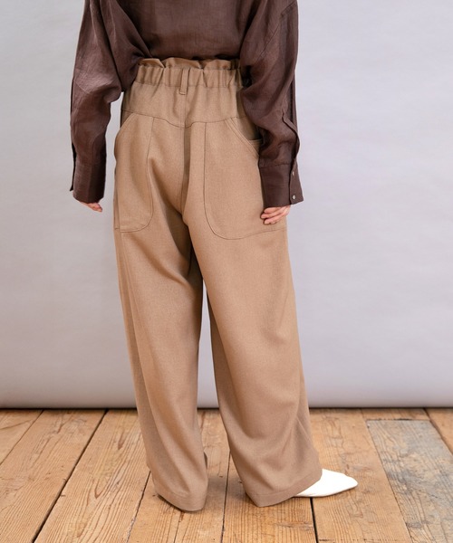 セール】R4366 ウールライクなコックさんのスラックスパンツ（その他  