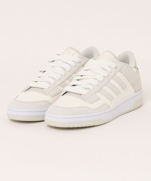 adidas(アディダス)の「【adidas】RAPID COURT LOW(スニーカー・メンズ・ライトグレー・25.5cm/26.0cm/26.5cm/27.0cm/27.5cm/28.0cm/29.0cm)」の1枚目の写真