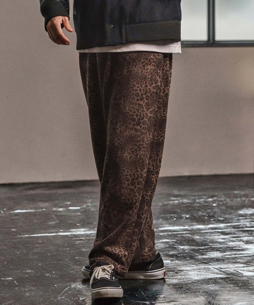 CAMBIO(カンビオ)の「mp13961- Leopard Balloon Pants レオパード柄バルーンパンツ(CAM25AW-003)(その他パンツ・メンズ・チャコール/ベージュ/ホワイト・L/M/S)」の6枚目の写真
