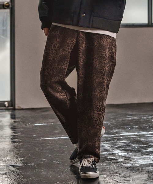 CAMBIO(カンビオ)の「mp13961- Leopard Balloon Pants レオパード柄バルーンパンツ(CAM25AW-003)(その他パンツ・メンズ・チャコール/ベージュ/ホワイト・L/M/S)」の7枚目の写真