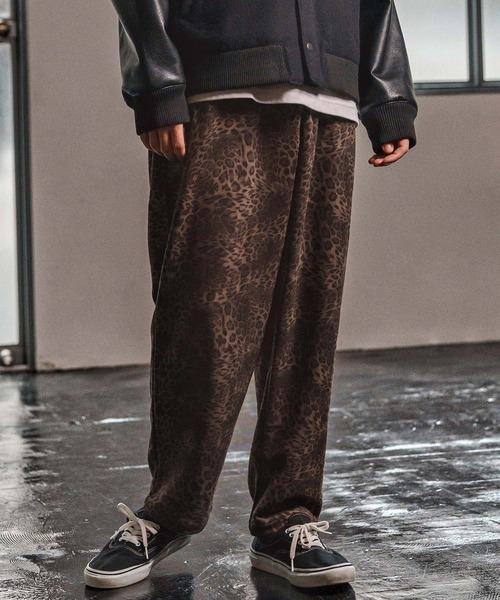 CAMBIO(カンビオ)の「mp13961- Leopard Balloon Pants レオパード柄バルーンパンツ(CAM25AW-003)(その他パンツ・メンズ・チャコール/ベージュ/ホワイト・L/M/S)」の8枚目の写真