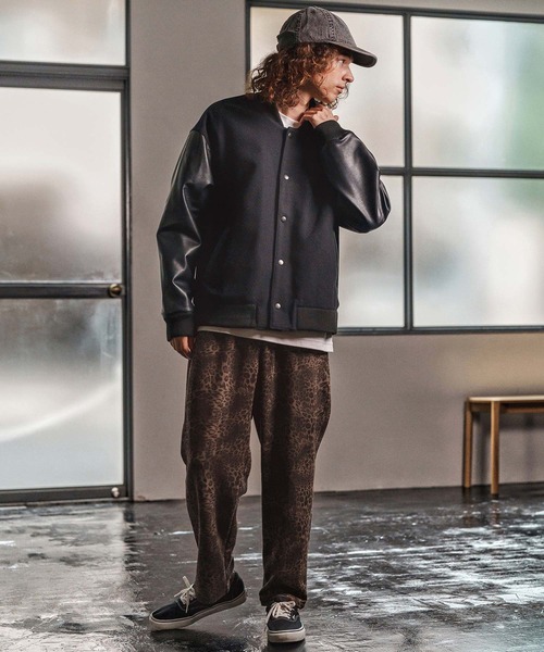 CAMBIO(カンビオ)の「mp13961- Leopard Balloon Pants レオパード柄バルーンパンツ(CAM25AW-003)(その他パンツ・メンズ・チャコール/ベージュ/ホワイト・L/M/S)」の11枚目の写真