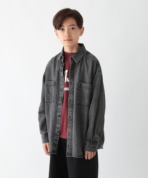 セール】GOODデニムシャツ長袖/575587（シャツ/ブラウス）｜GLOBAL