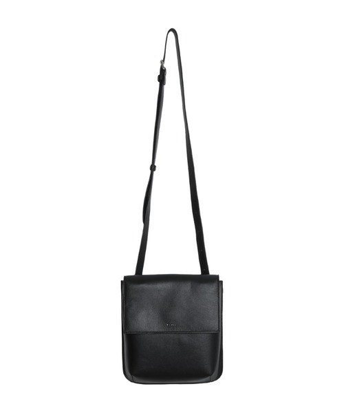 YArKA（ヤーカ）の「【YArKA/ヤーカ】real leather Flap 2way bag [paqi2] / フラップ2ウェイバッグ（ショルダーバッグ・レディース・ブラック・FREE）」の3枚目の写真