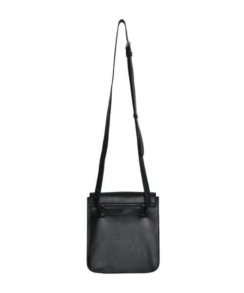 YArKA（ヤーカ）の「【YArKA/ヤーカ】real leather Flap 2way bag [paqi2] / フラップ2ウェイバッグ（ショルダーバッグ・レディース・ブラック・FREE）」の4枚目の写真