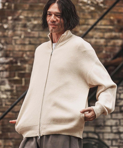 mcg3692- ウォッシャブルドライバーズニット（カーディガン/ボレロ