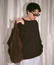 INTER FACTORY(C^[t@Ng[)2/9i&ЂƁj - Crew Neck Cotton Knit Long Sleeve T-shirt / N[lbNRbgjbgT@made in IF Div.(jbg/Z[^[)